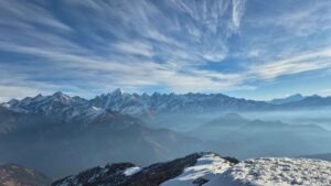himalayan kumaon range peaks