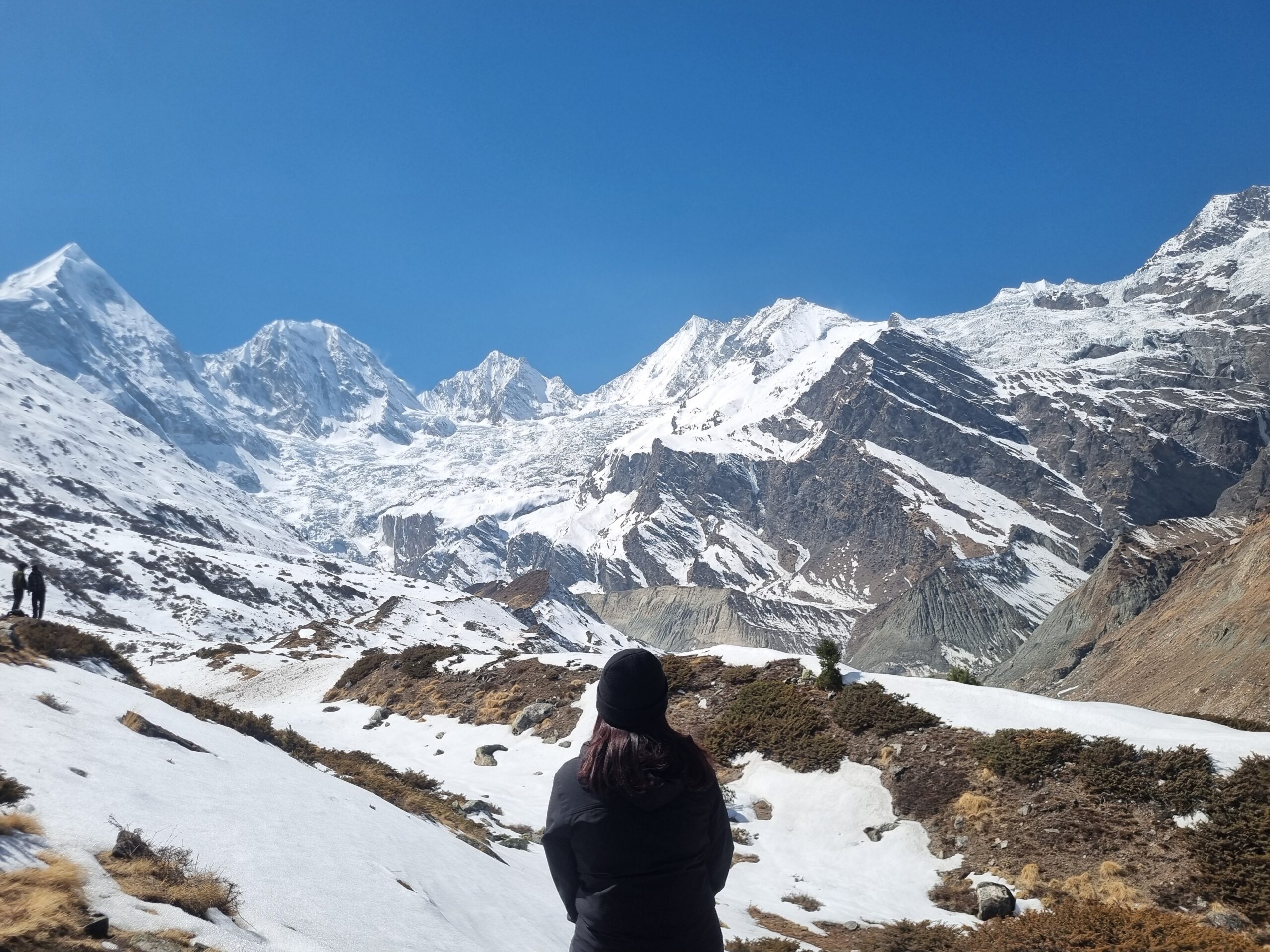 amazing views of panchachauli peaks